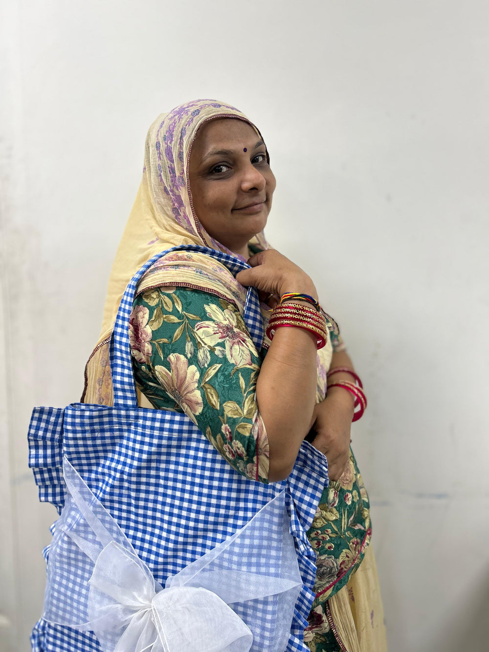 Meet Rinaben- Her First Step