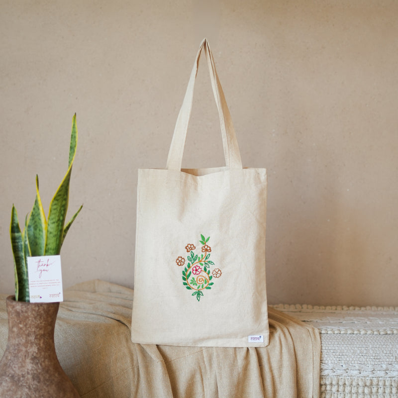 Embroided Tote Bags