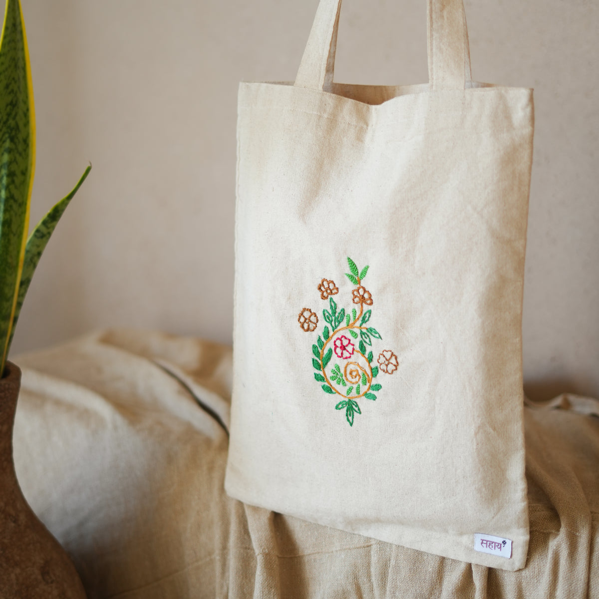 Embroided Tote Bags