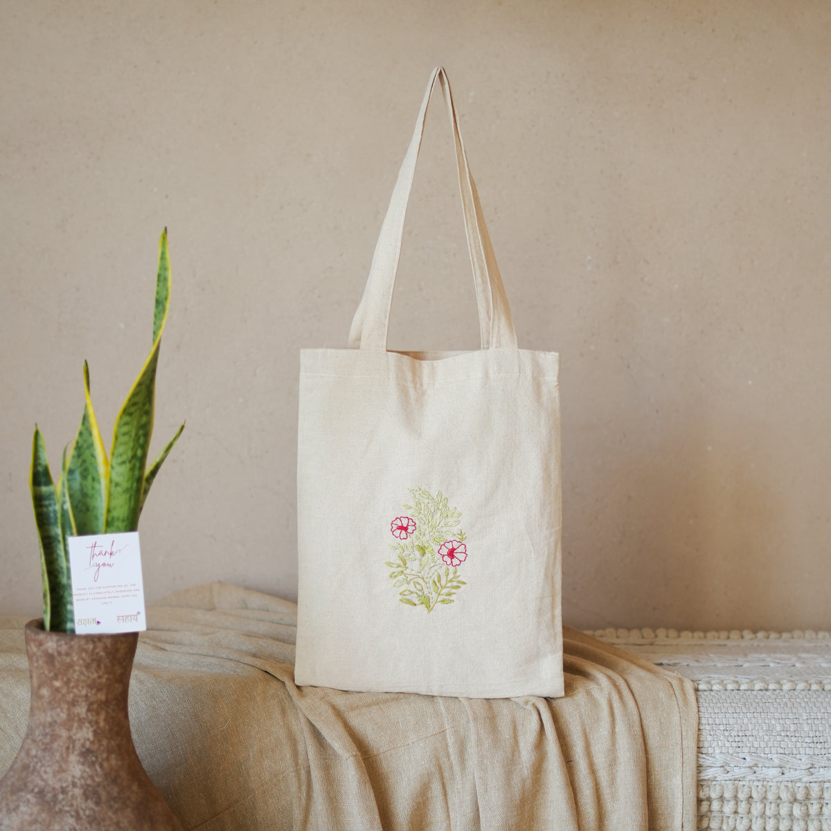 Embroided Tote Bags