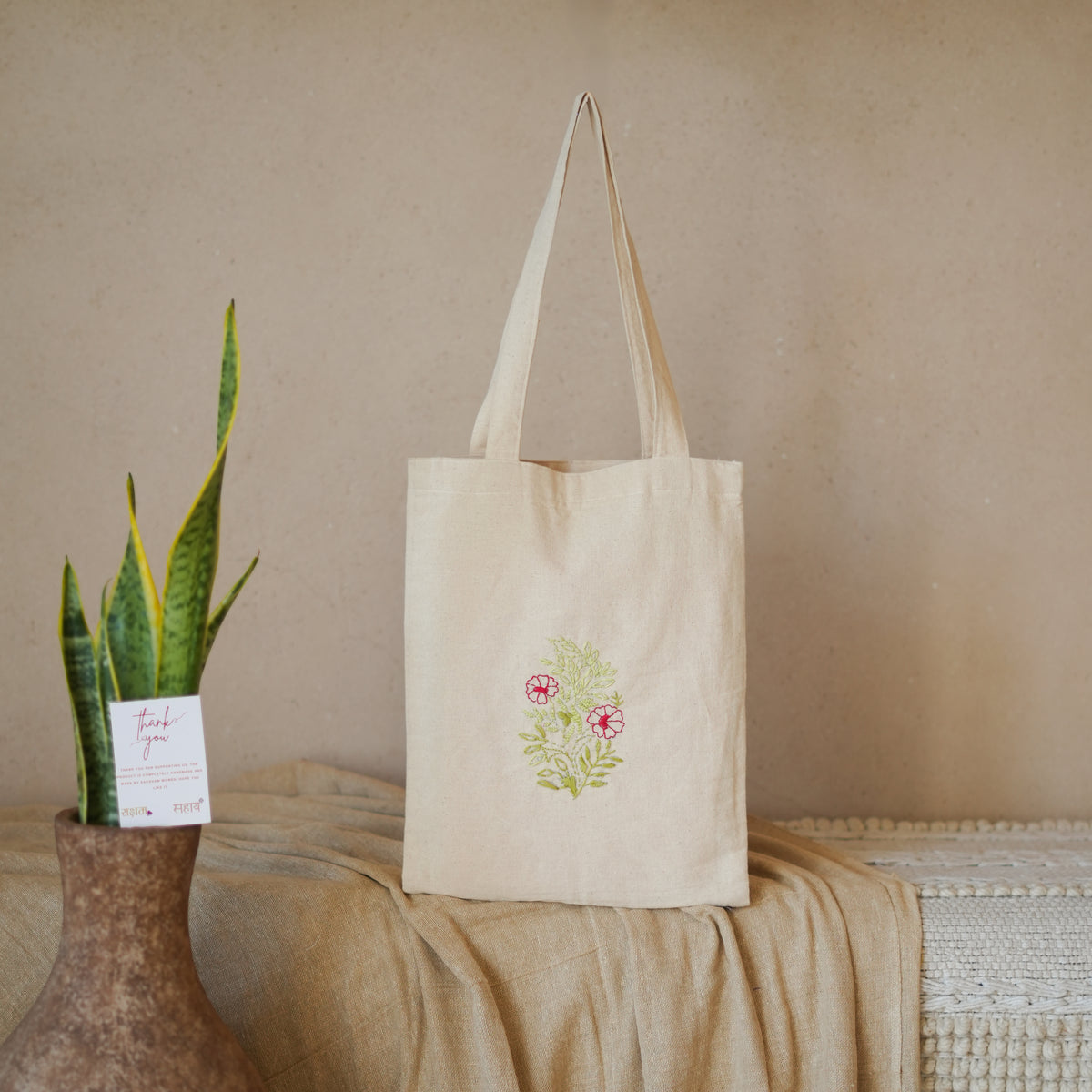 Embroided Tote Bags