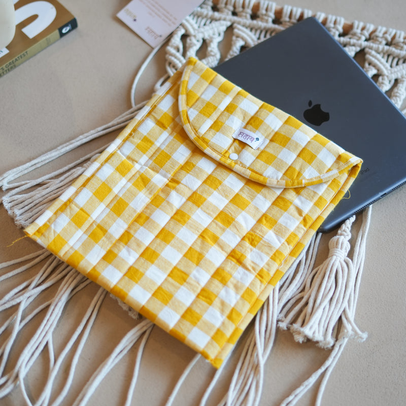 Yellow Ipad Cover