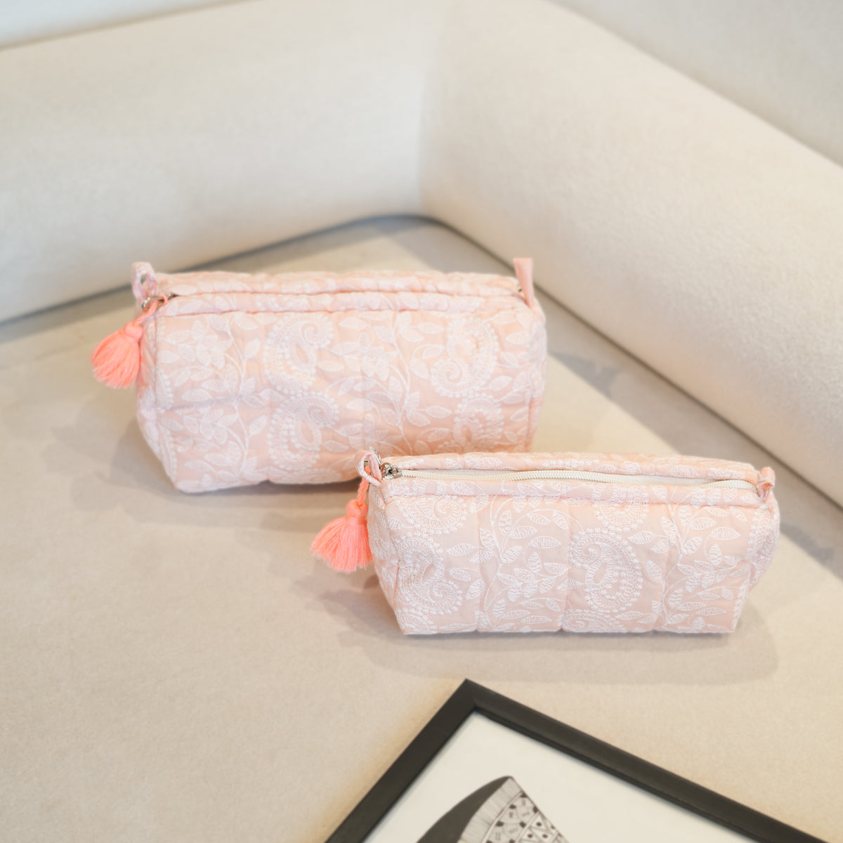 Quilted Utility Pouches (set of 2)
