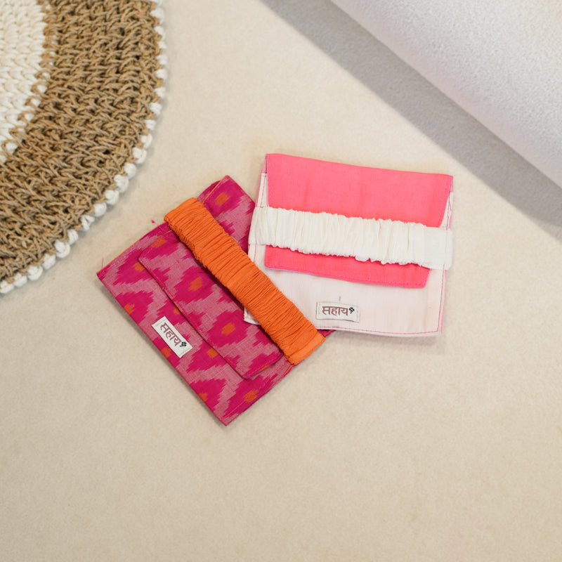 Sanitary Pad Pouches (set of 2)