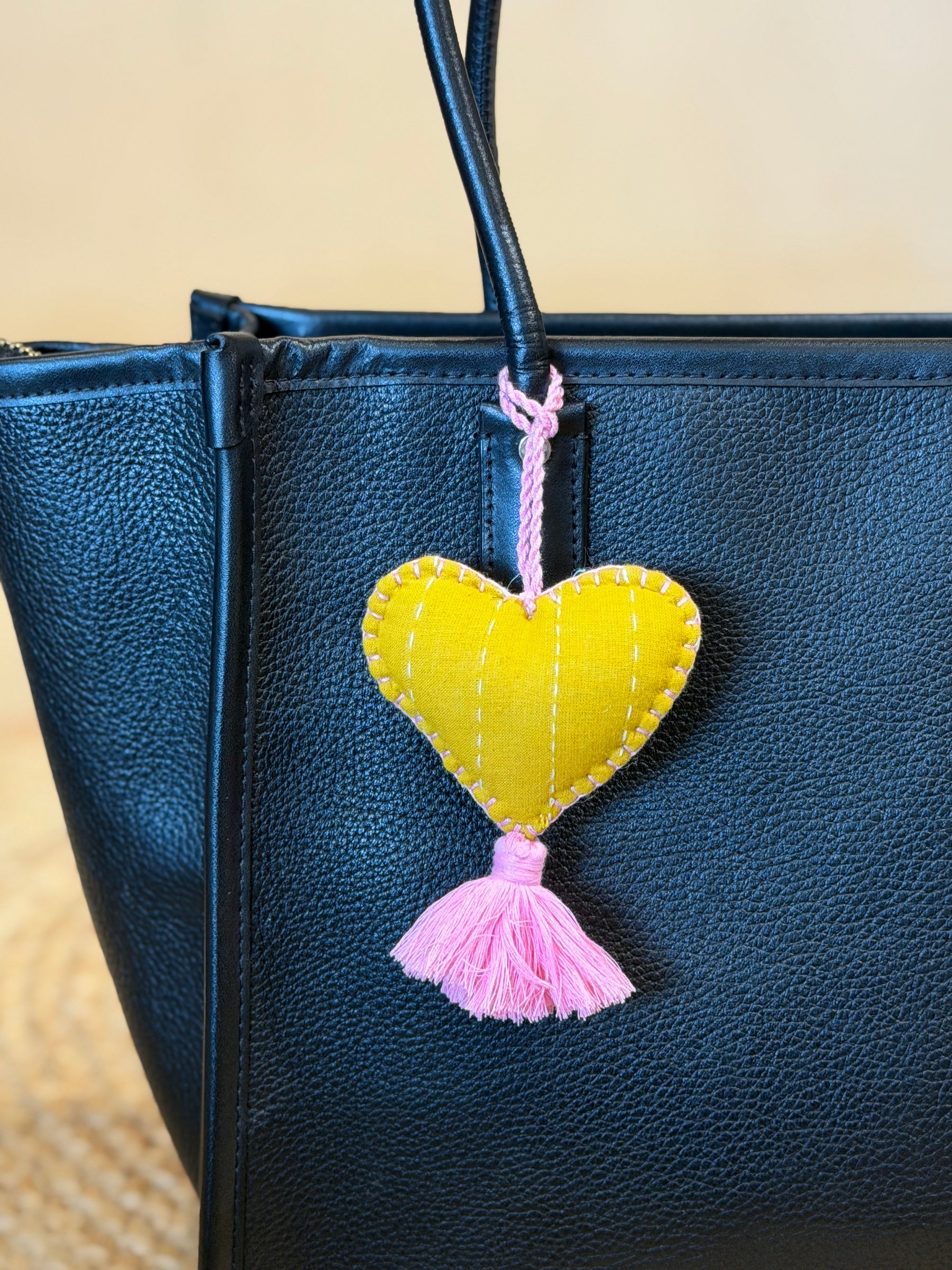 Heart Bag Charms(Set of 2)