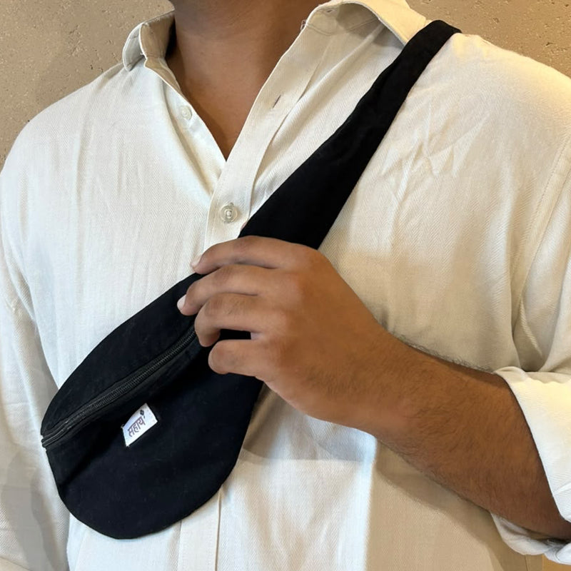 Black Crossbody Pouch