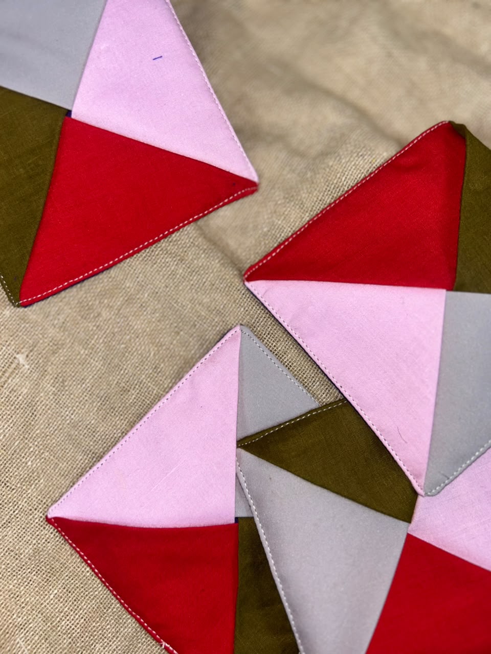 Geometric Tea Coasters (set of 4)