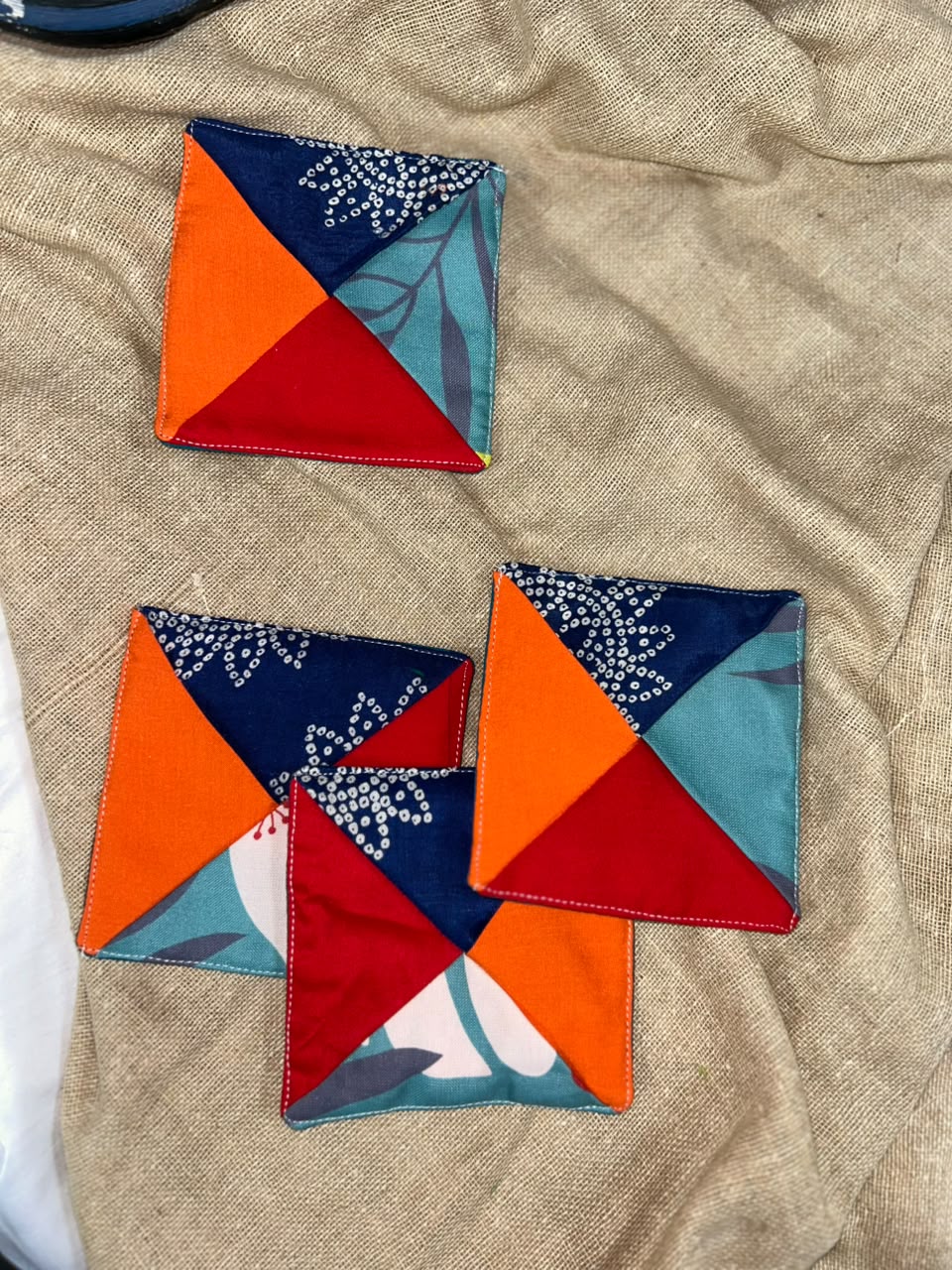 Fabric Tea Coasters (set of 4)
