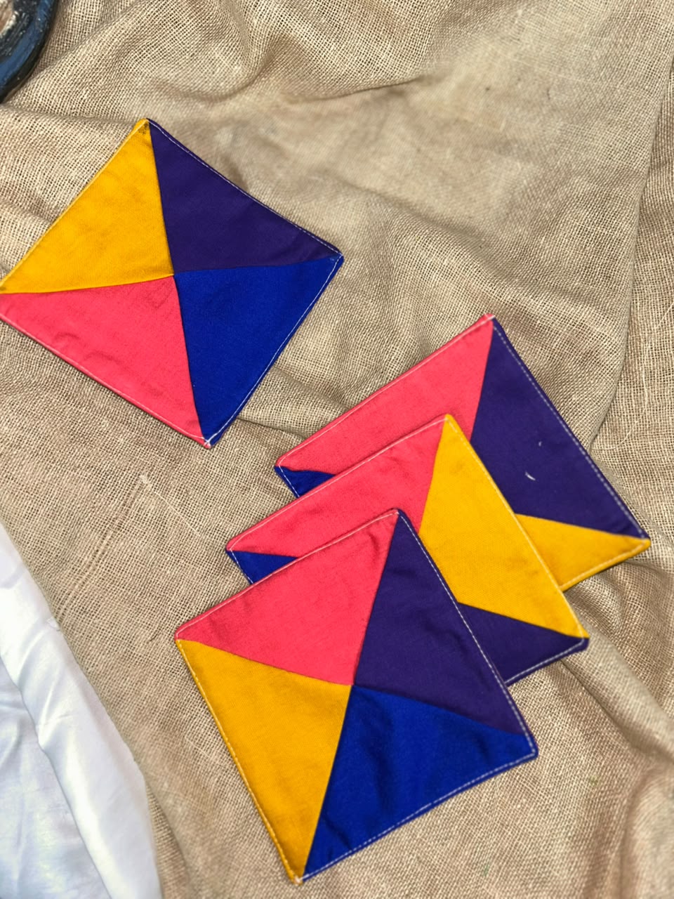 Geometric Tea Coasters (set of 4)