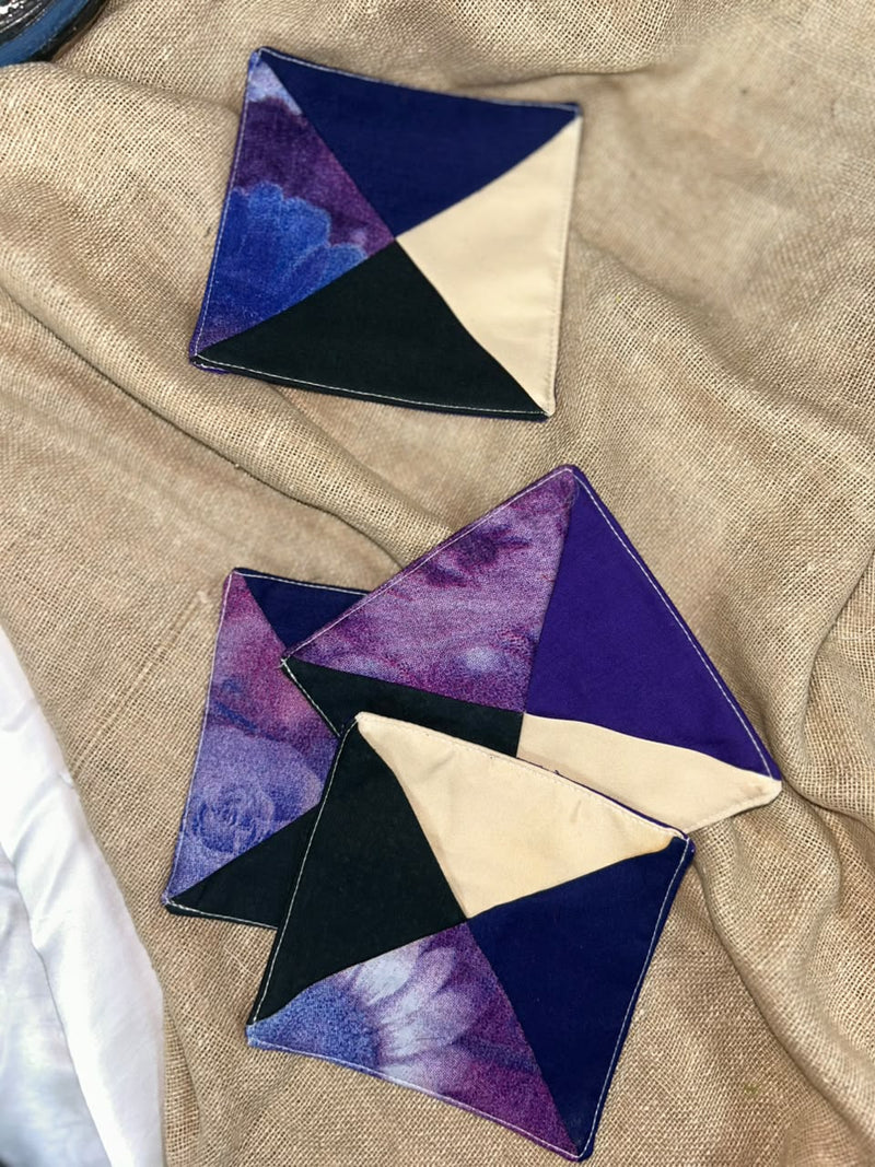 Midnight Beauty Tea Coasters (set of 4)