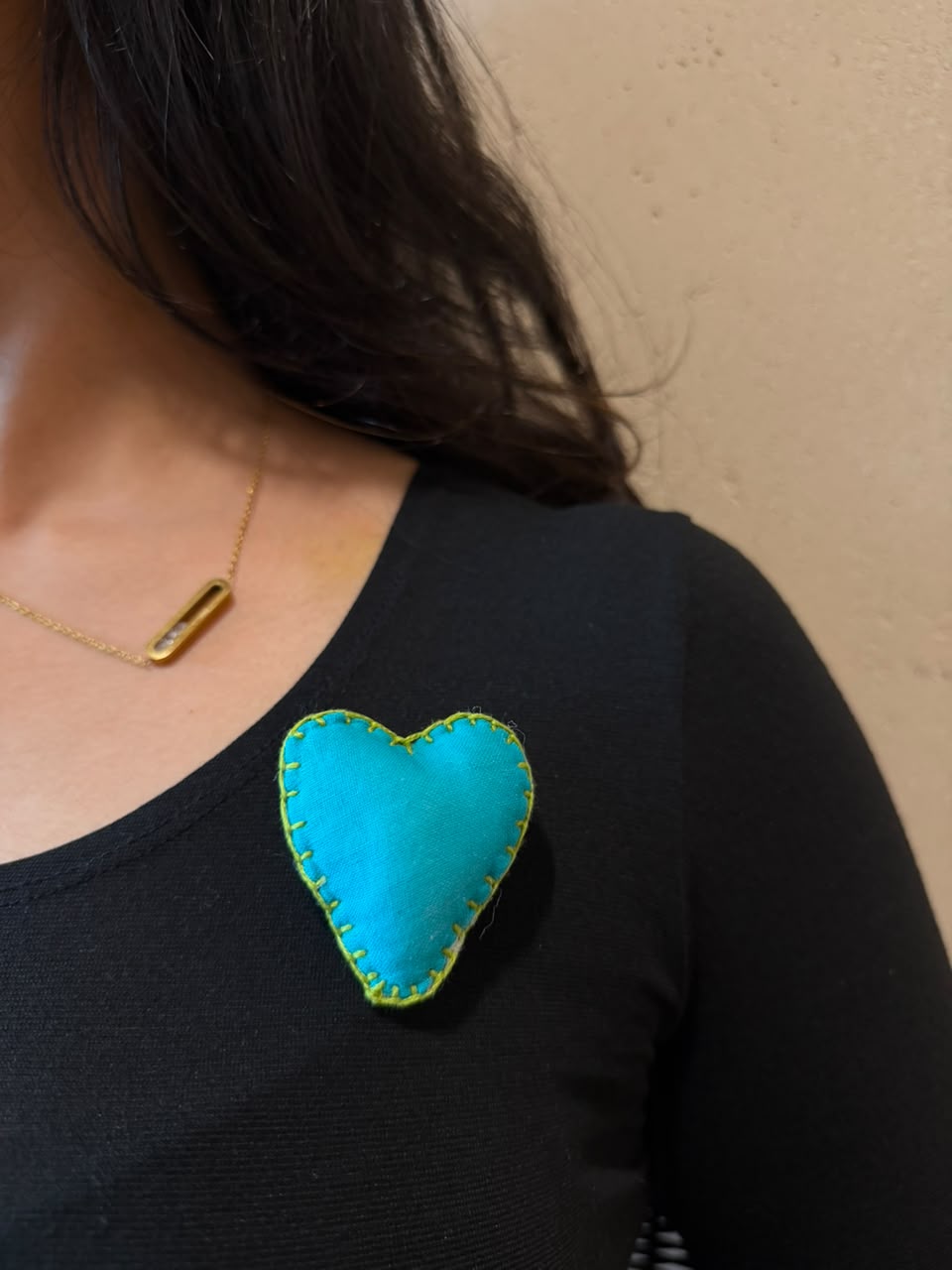 Assorted Heart Brooches (set of 10)